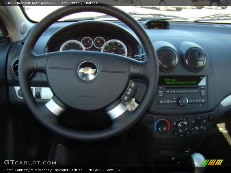 Tahiti Green / Charcoal 2009 Chevrolet Aveo Aveo5 LS