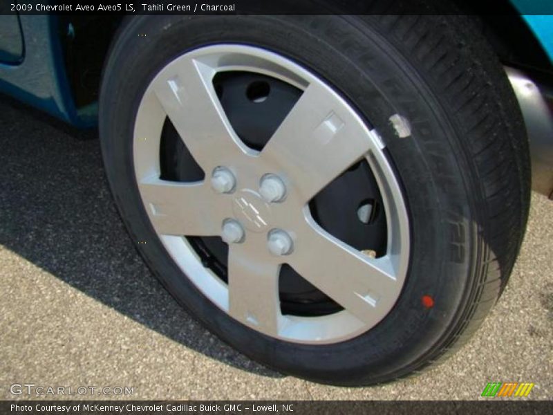 Tahiti Green / Charcoal 2009 Chevrolet Aveo Aveo5 LS