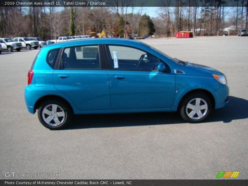 Tahiti Green / Charcoal 2009 Chevrolet Aveo Aveo5 LS
