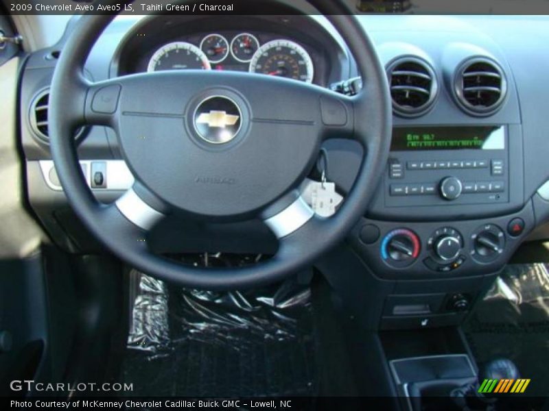 Tahiti Green / Charcoal 2009 Chevrolet Aveo Aveo5 LS