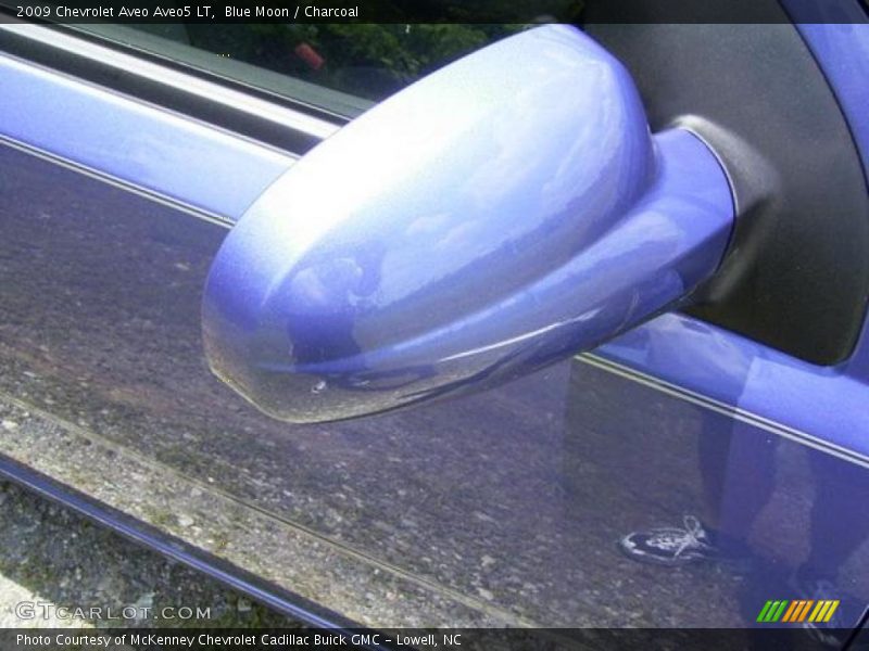 Blue Moon / Charcoal 2009 Chevrolet Aveo Aveo5 LT