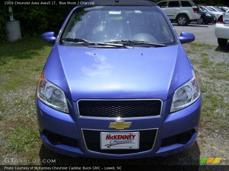 Blue Moon / Charcoal 2009 Chevrolet Aveo Aveo5 LT