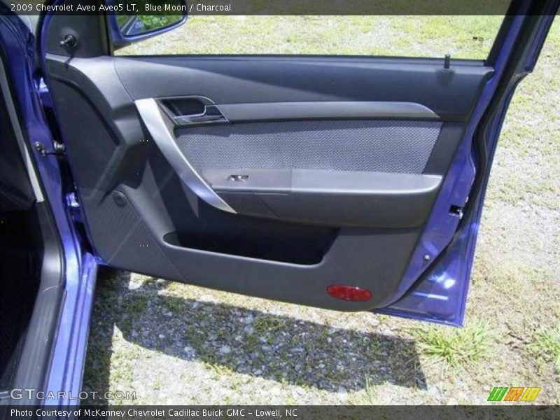Blue Moon / Charcoal 2009 Chevrolet Aveo Aveo5 LT