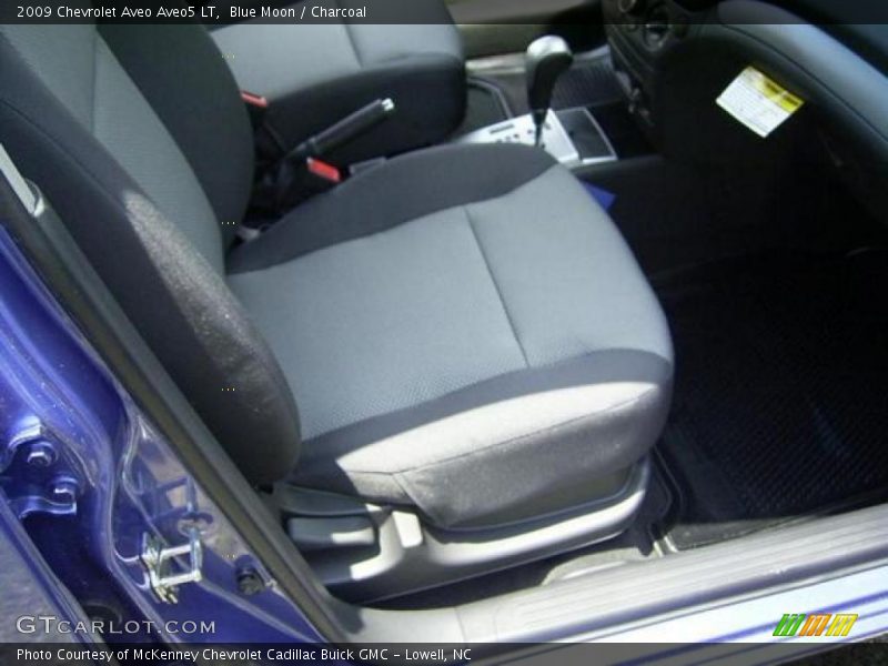 Blue Moon / Charcoal 2009 Chevrolet Aveo Aveo5 LT