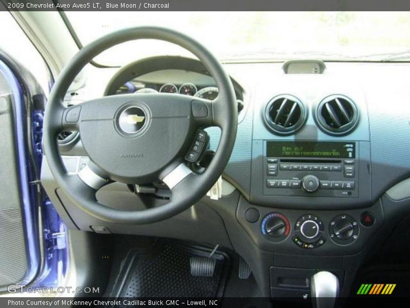 Blue Moon / Charcoal 2009 Chevrolet Aveo Aveo5 LT