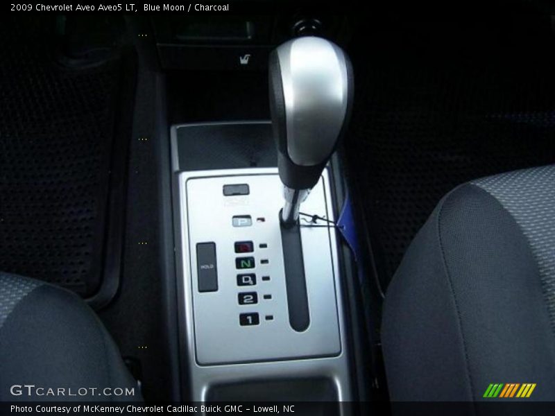 Blue Moon / Charcoal 2009 Chevrolet Aveo Aveo5 LT