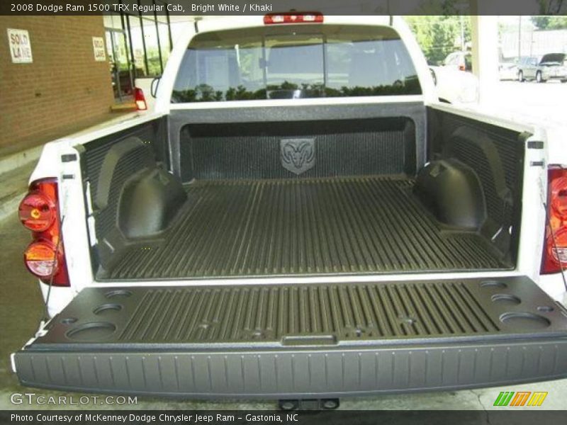 Bright White / Khaki 2008 Dodge Ram 1500 TRX Regular Cab