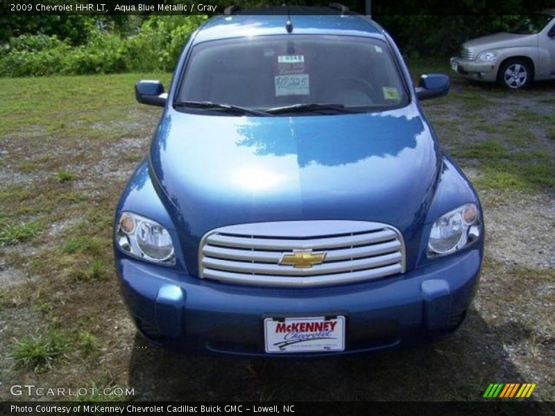 Aqua Blue Metallic / Gray 2009 Chevrolet HHR LT