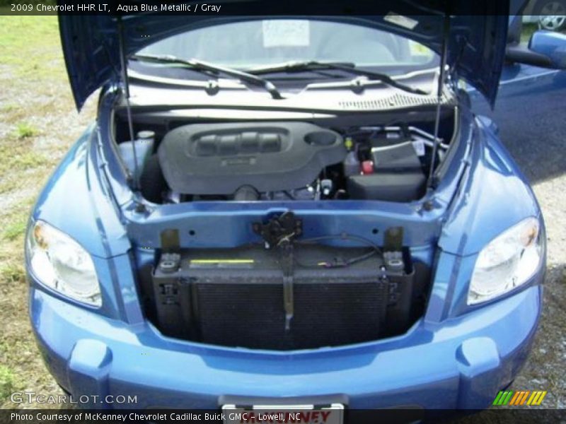 Aqua Blue Metallic / Gray 2009 Chevrolet HHR LT