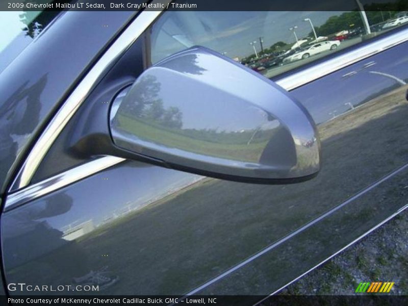 Dark Gray Metallic / Titanium 2009 Chevrolet Malibu LT Sedan