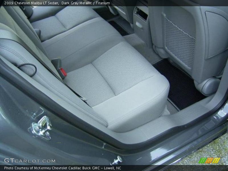 Dark Gray Metallic / Titanium 2009 Chevrolet Malibu LT Sedan