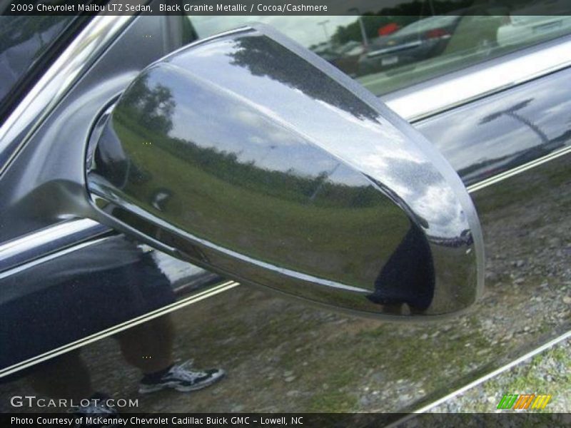 Black Granite Metallic / Cocoa/Cashmere 2009 Chevrolet Malibu LTZ Sedan
