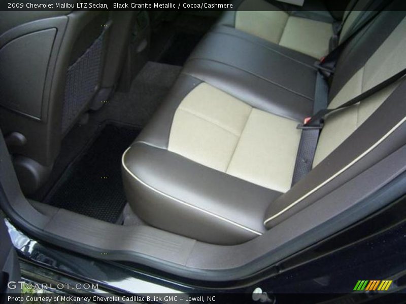 Black Granite Metallic / Cocoa/Cashmere 2009 Chevrolet Malibu LTZ Sedan
