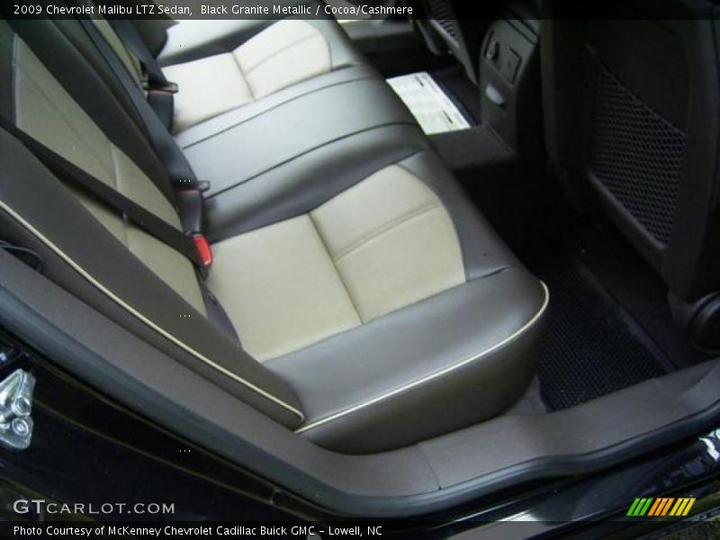 Black Granite Metallic / Cocoa/Cashmere 2009 Chevrolet Malibu LTZ Sedan