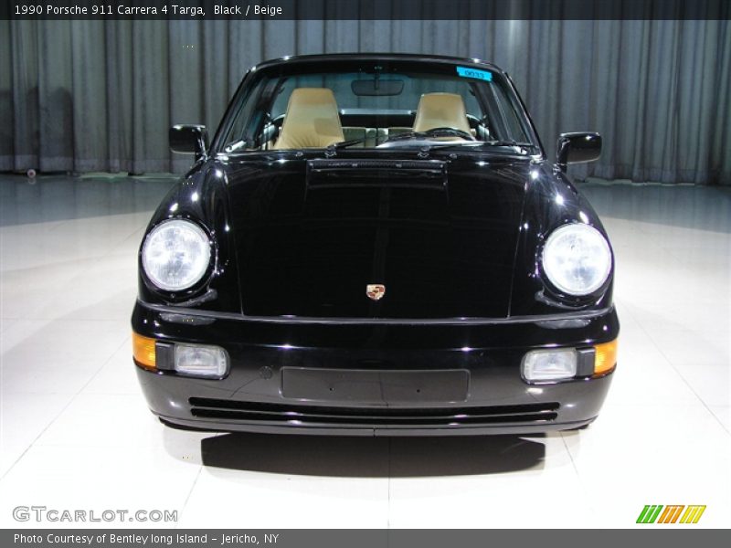 Black / Beige 1990 Porsche 911 Carrera 4 Targa