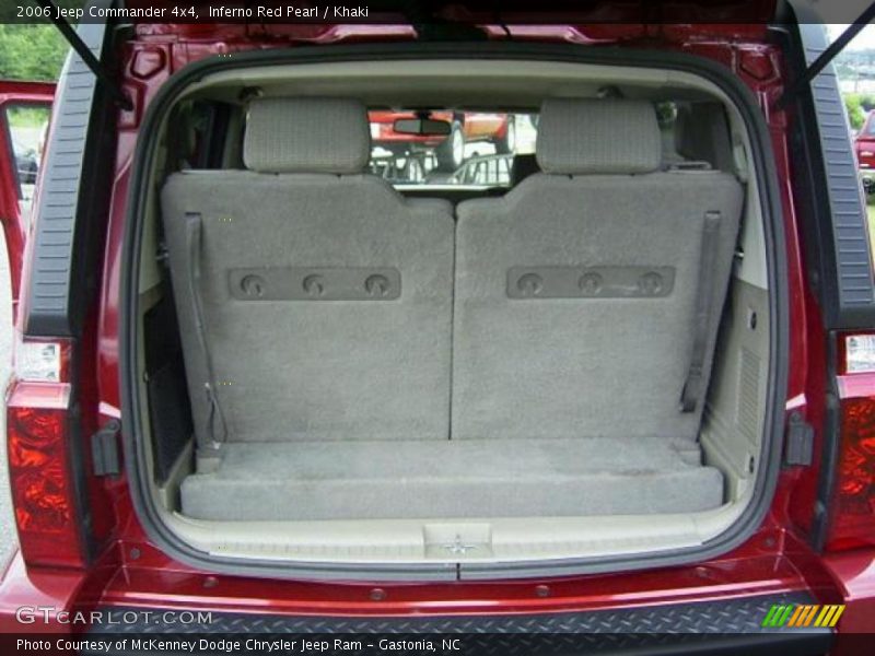 Inferno Red Pearl / Khaki 2006 Jeep Commander 4x4