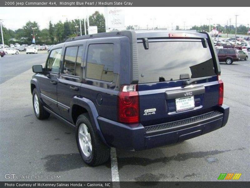 Midnight Blue Pearl / Medium Slate Gray 2006 Jeep Commander 4x4