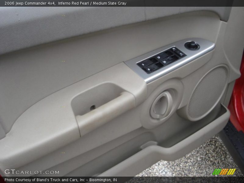 Inferno Red Pearl / Medium Slate Gray 2006 Jeep Commander 4x4
