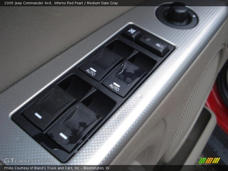Inferno Red Pearl / Medium Slate Gray 2006 Jeep Commander 4x4
