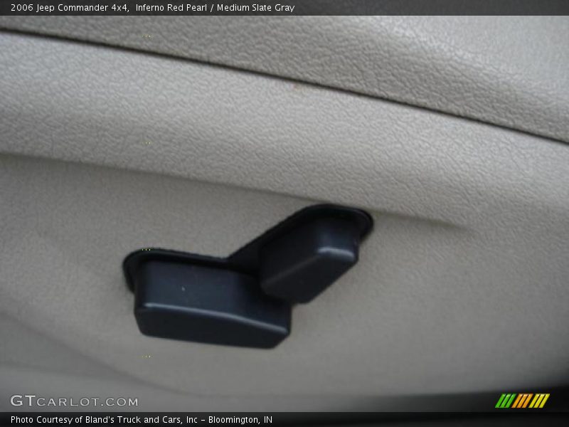 Inferno Red Pearl / Medium Slate Gray 2006 Jeep Commander 4x4
