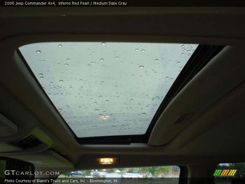 Inferno Red Pearl / Medium Slate Gray 2006 Jeep Commander 4x4