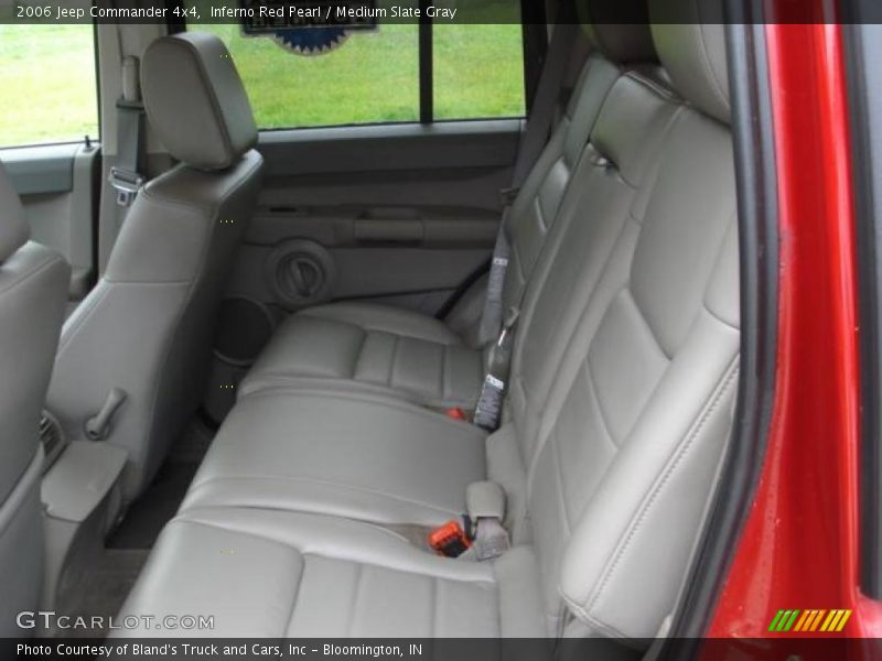 Inferno Red Pearl / Medium Slate Gray 2006 Jeep Commander 4x4