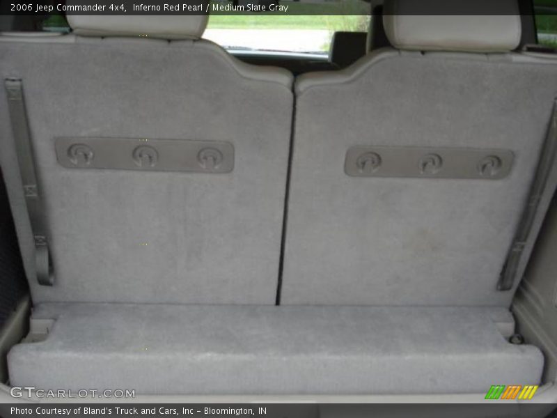 Inferno Red Pearl / Medium Slate Gray 2006 Jeep Commander 4x4