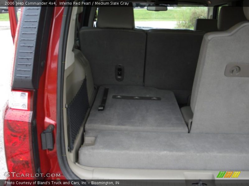 Inferno Red Pearl / Medium Slate Gray 2006 Jeep Commander 4x4