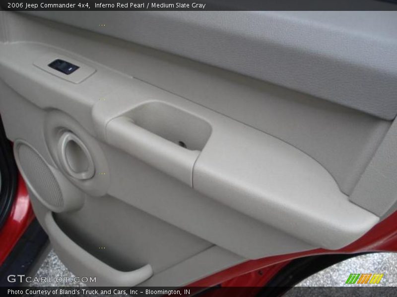 Inferno Red Pearl / Medium Slate Gray 2006 Jeep Commander 4x4