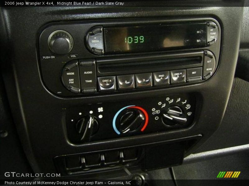Midnight Blue Pearl / Dark Slate Gray 2006 Jeep Wrangler X 4x4