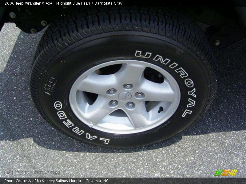 Midnight Blue Pearl / Dark Slate Gray 2006 Jeep Wrangler X 4x4