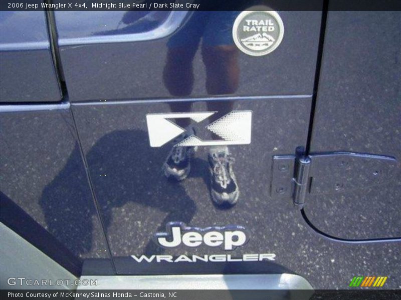 Midnight Blue Pearl / Dark Slate Gray 2006 Jeep Wrangler X 4x4
