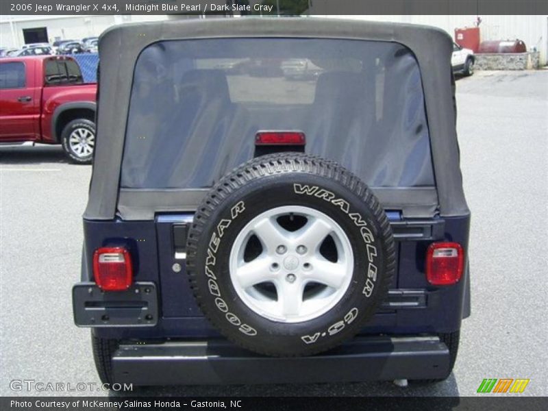 Midnight Blue Pearl / Dark Slate Gray 2006 Jeep Wrangler X 4x4