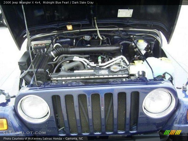 Midnight Blue Pearl / Dark Slate Gray 2006 Jeep Wrangler X 4x4