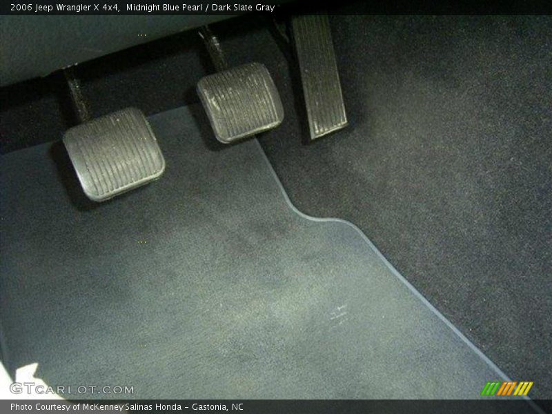 Midnight Blue Pearl / Dark Slate Gray 2006 Jeep Wrangler X 4x4