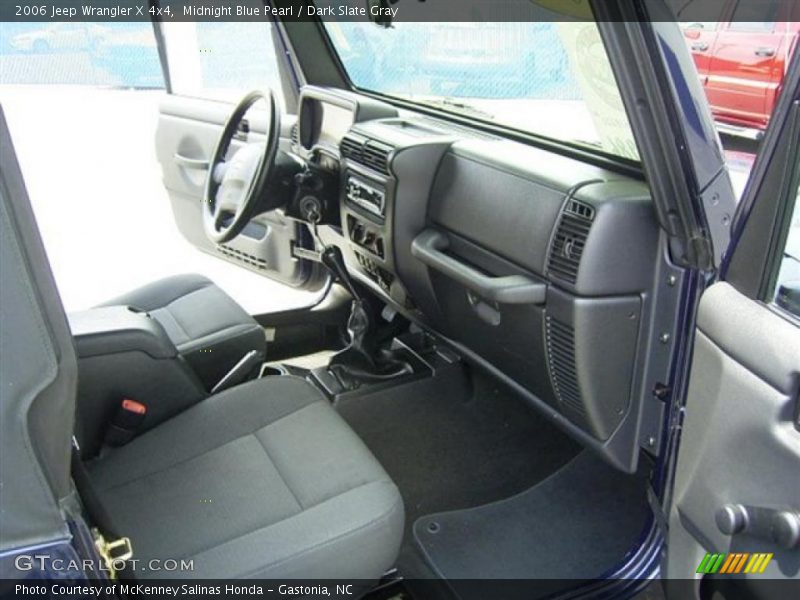 Midnight Blue Pearl / Dark Slate Gray 2006 Jeep Wrangler X 4x4