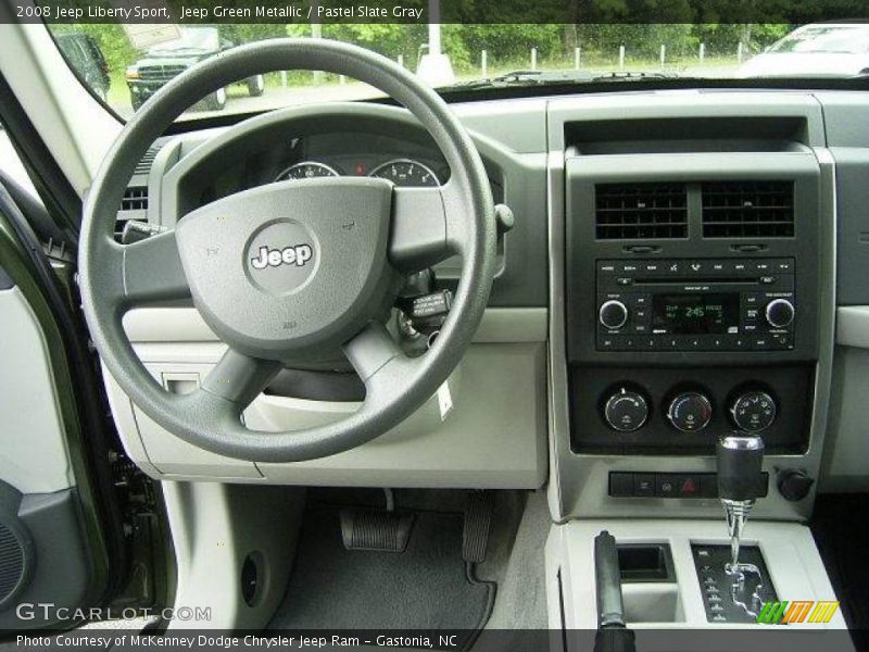 Jeep Green Metallic / Pastel Slate Gray 2008 Jeep Liberty Sport