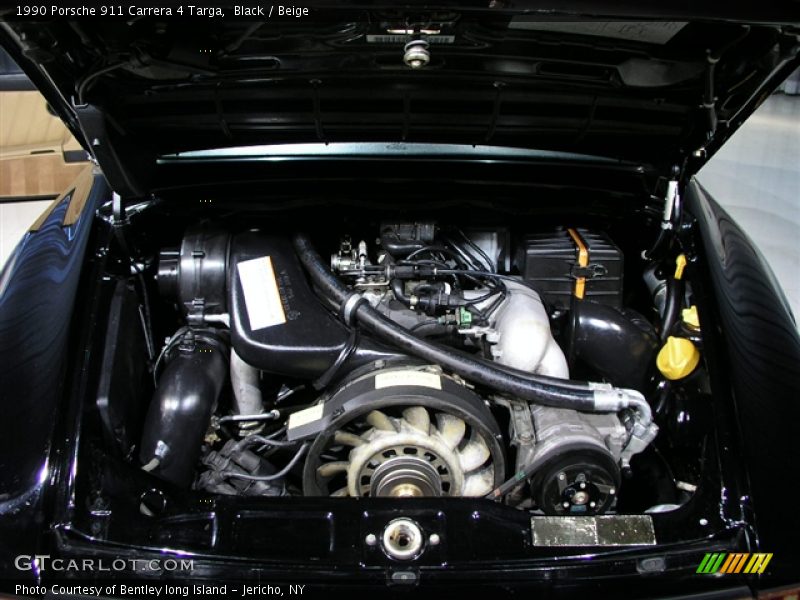 Black / Beige 1990 Porsche 911 Carrera 4 Targa