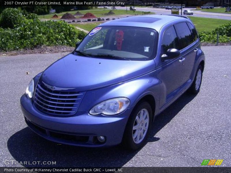 Marine Blue Pearl / Pastel Slate Gray 2007 Chrysler PT Cruiser Limited