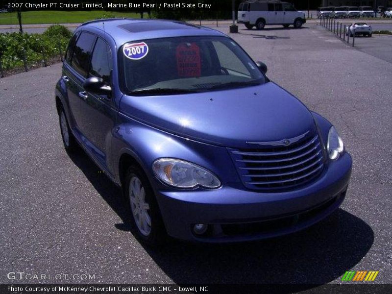 Marine Blue Pearl / Pastel Slate Gray 2007 Chrysler PT Cruiser Limited