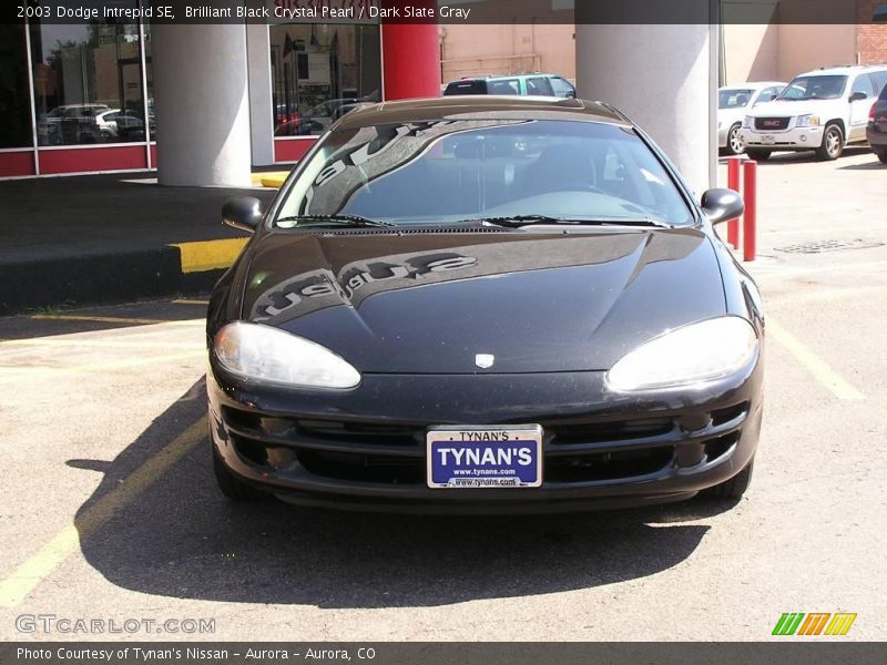 Brilliant Black Crystal Pearl / Dark Slate Gray 2003 Dodge Intrepid SE