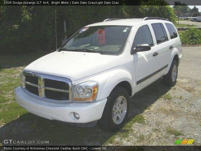 Bright White / Dark Slate Gray/Light Slate Gray 2006 Dodge Durango SLT 4x4