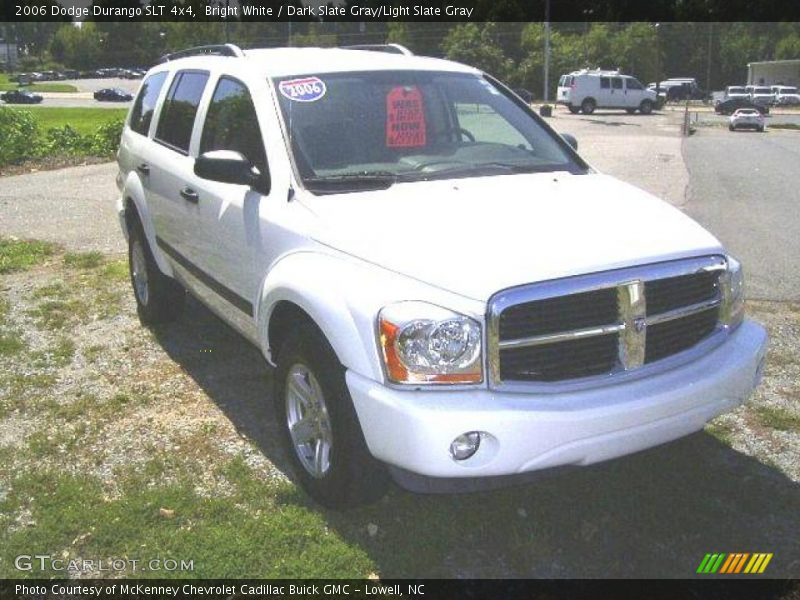 Bright White / Dark Slate Gray/Light Slate Gray 2006 Dodge Durango SLT 4x4