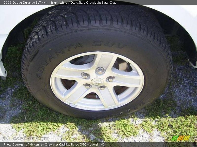Bright White / Dark Slate Gray/Light Slate Gray 2006 Dodge Durango SLT 4x4