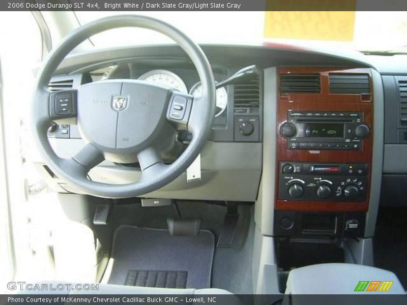 Bright White / Dark Slate Gray/Light Slate Gray 2006 Dodge Durango SLT 4x4