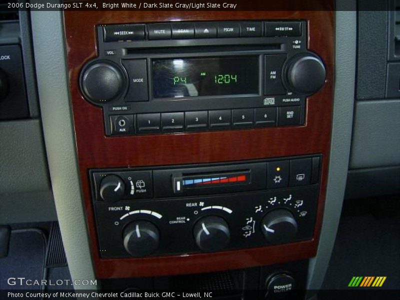 Bright White / Dark Slate Gray/Light Slate Gray 2006 Dodge Durango SLT 4x4