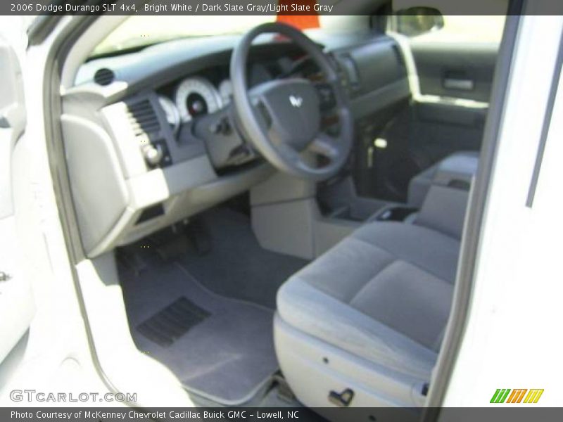 Bright White / Dark Slate Gray/Light Slate Gray 2006 Dodge Durango SLT 4x4