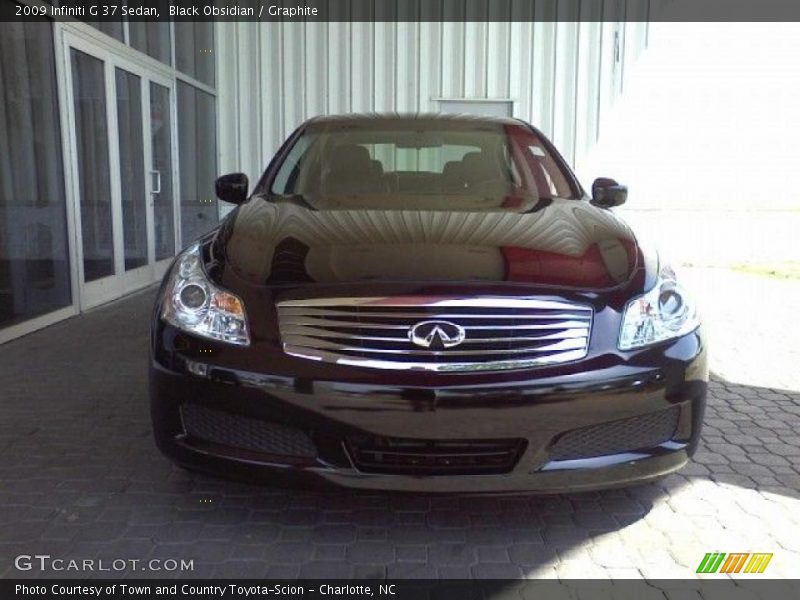 Black Obsidian / Graphite 2009 Infiniti G 37 Sedan