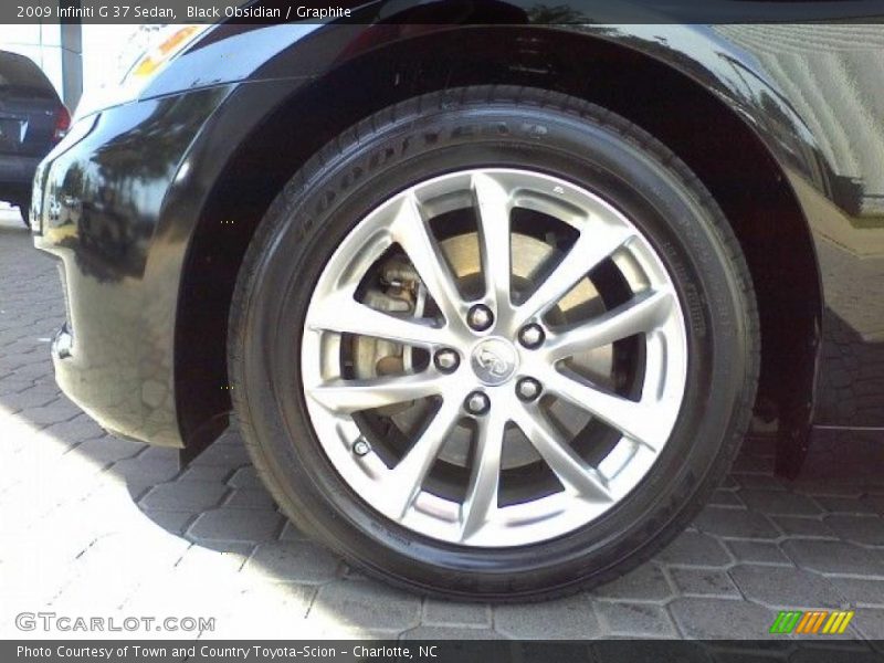 Black Obsidian / Graphite 2009 Infiniti G 37 Sedan