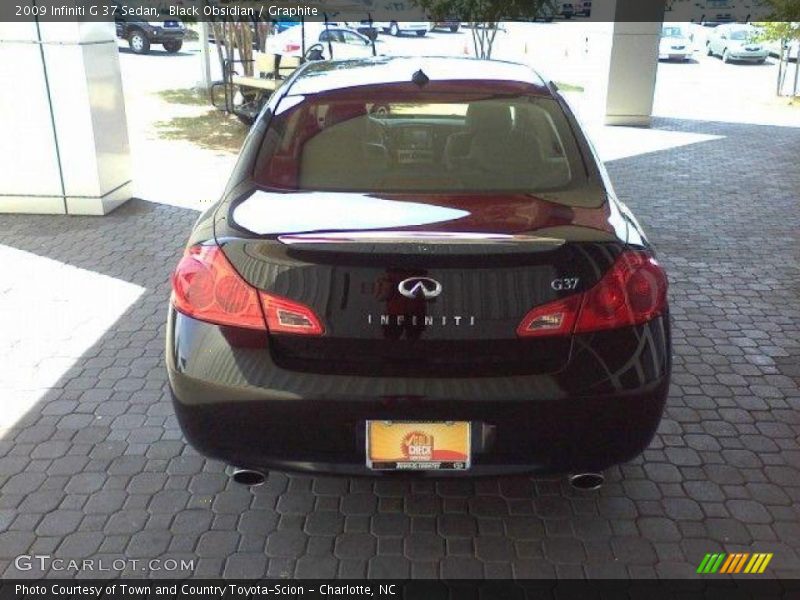Black Obsidian / Graphite 2009 Infiniti G 37 Sedan